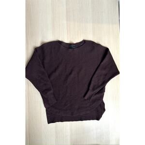 All Saints Brown Merino Wool Sweater - Size S